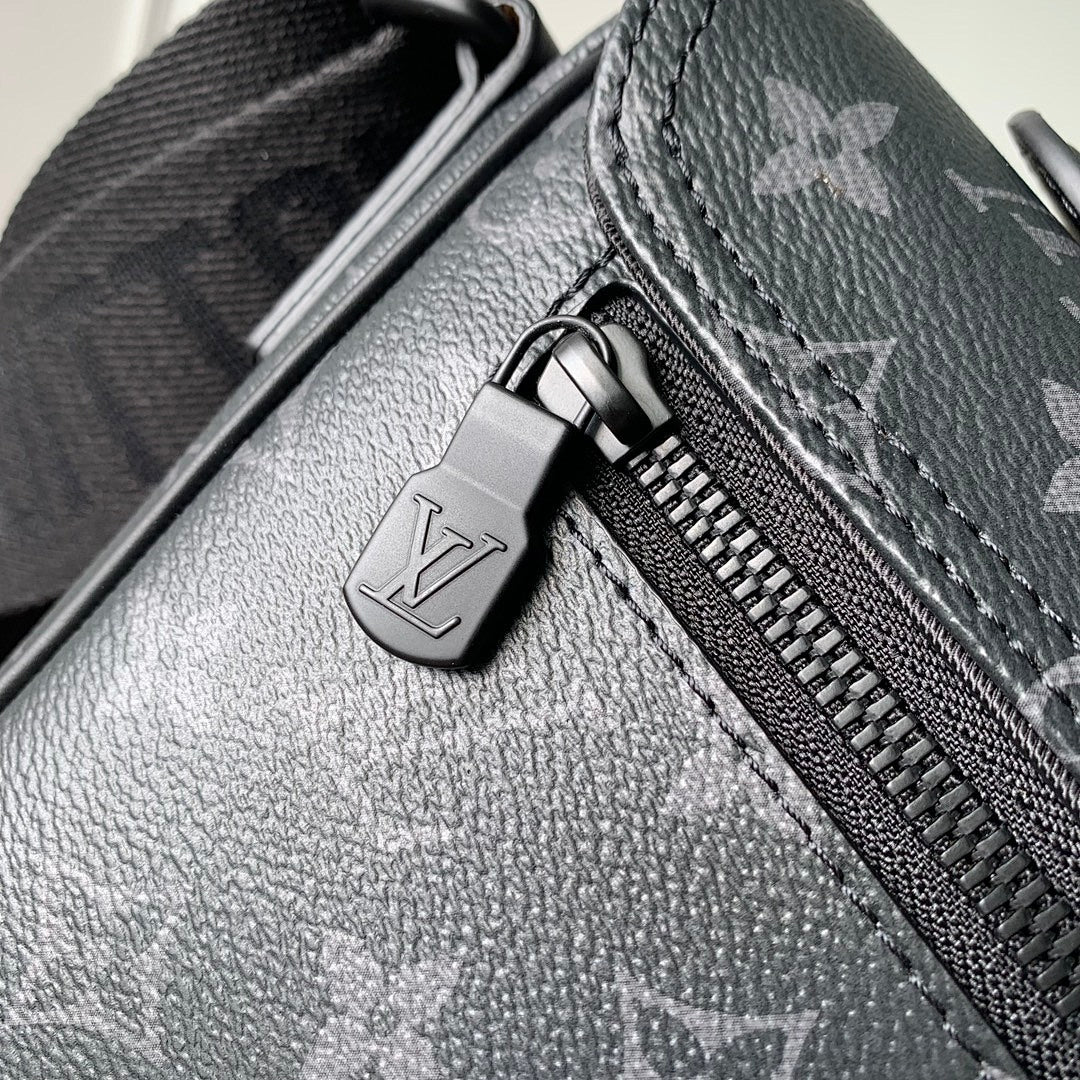 Sacoche Messenger – Réf. M46685 · Monogram Noir