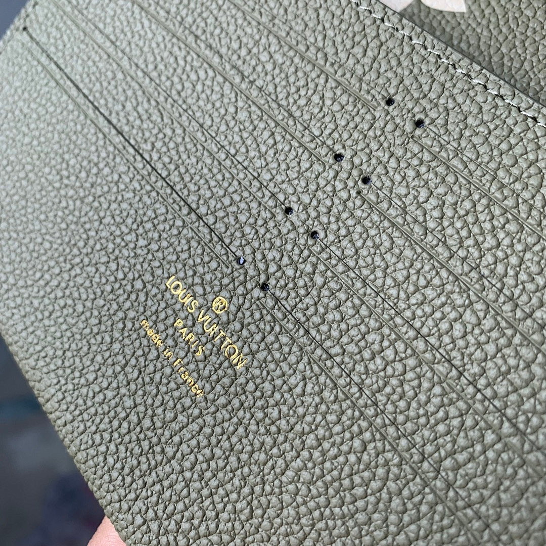 Portefeuille – Réf. M82480 · Vert Sérigraphie