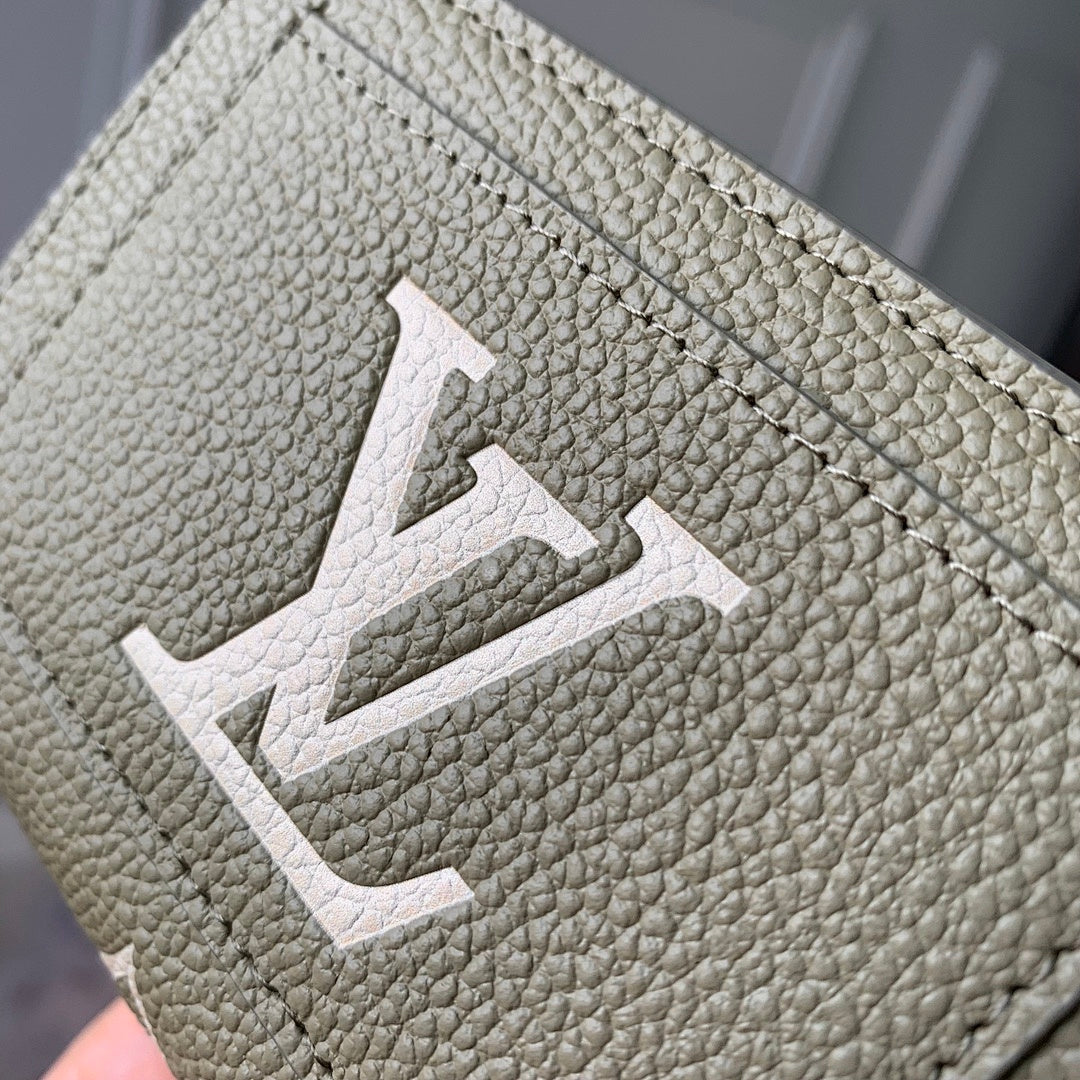 Portefeuille – Réf. M82370 · Vert Sérigraphie