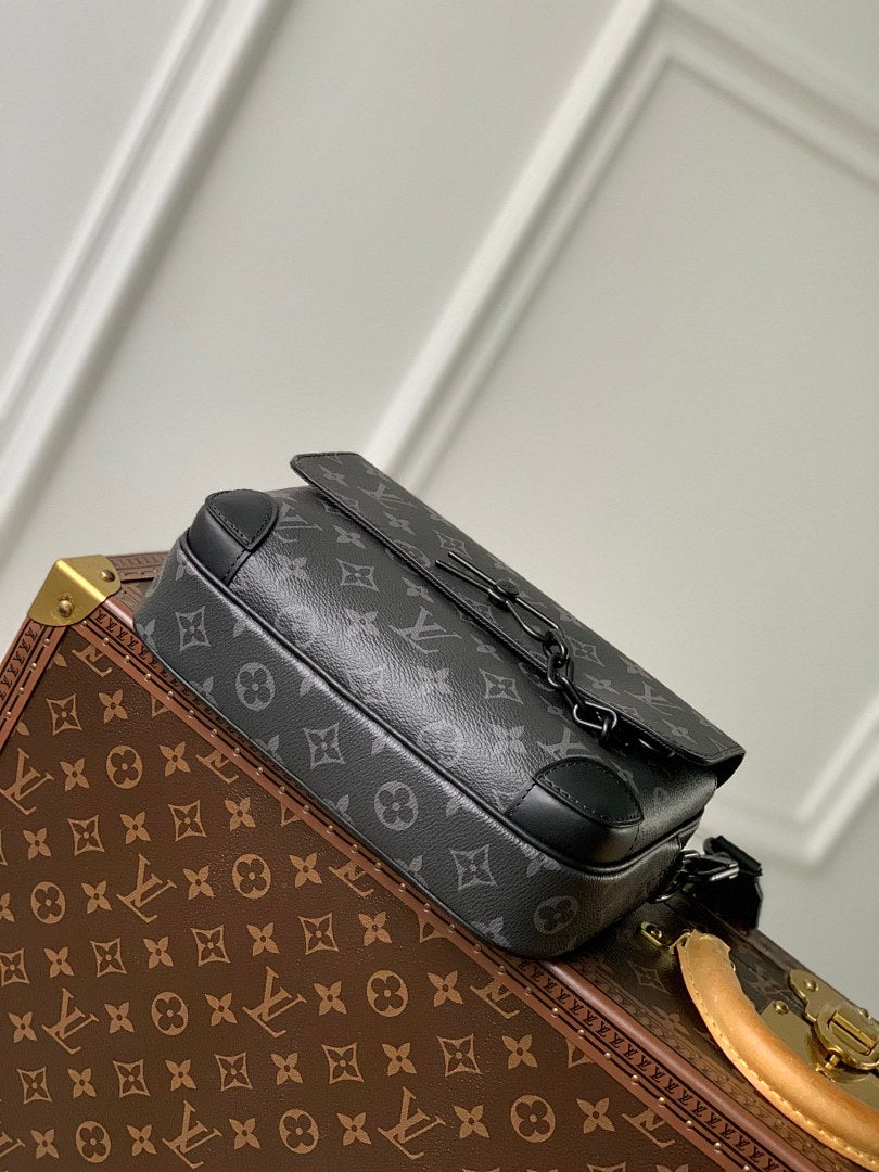 Sacoche Messenger – Réf. M46795 · Monogram Noir
