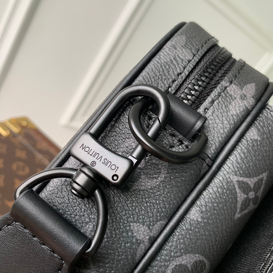 Sacoche Messenger – Réf. M46795 · Monogram Noir