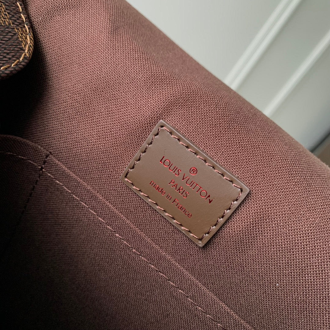 Sacoche Messenger – Réf. N51126 · Damier Ébène