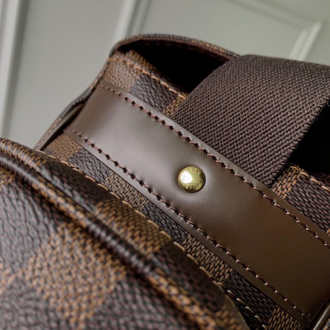 Sacoche Messenger – Réf. N51126 · Damier Ébène