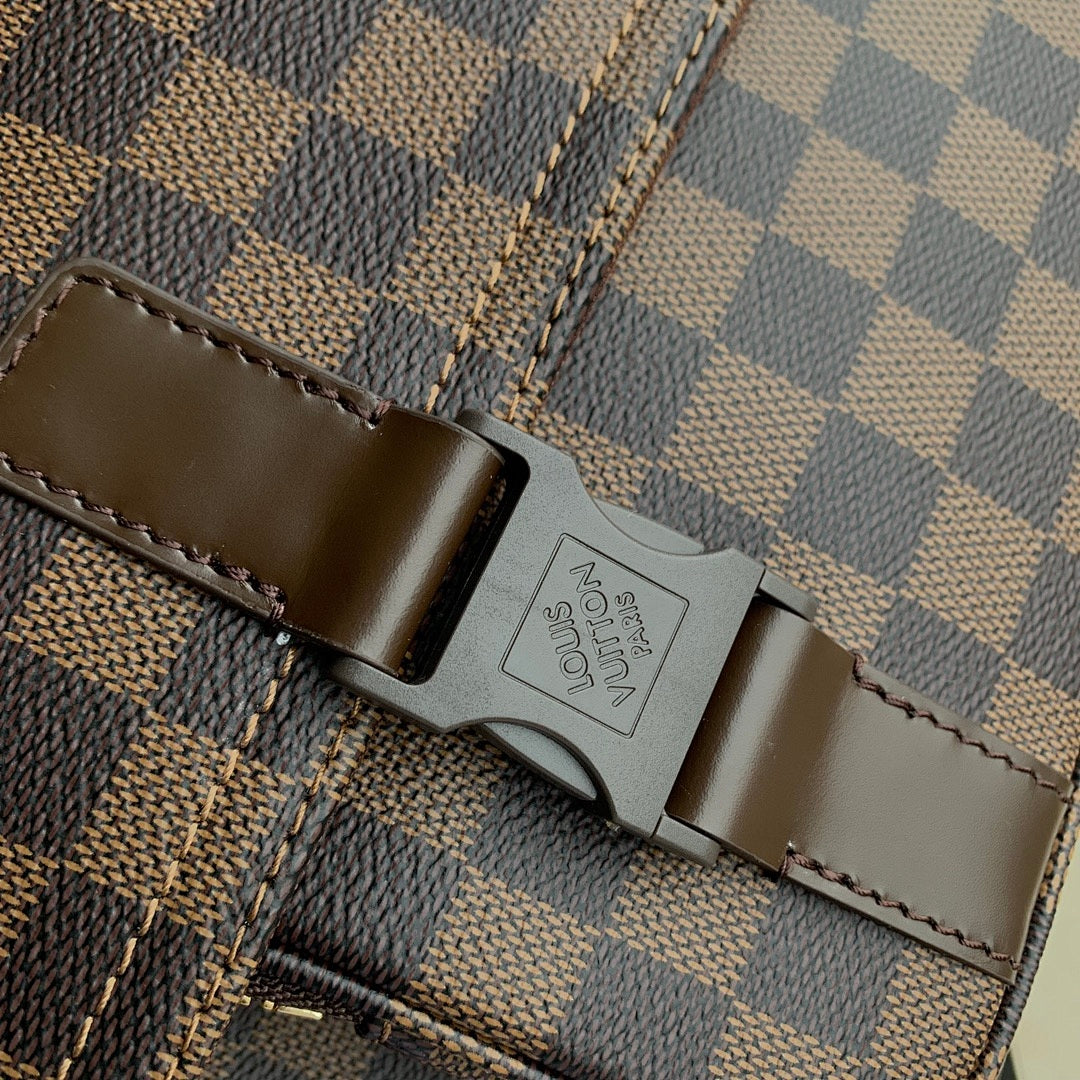 Sacoche Messenger – Réf. N51125 · Damier Ébène