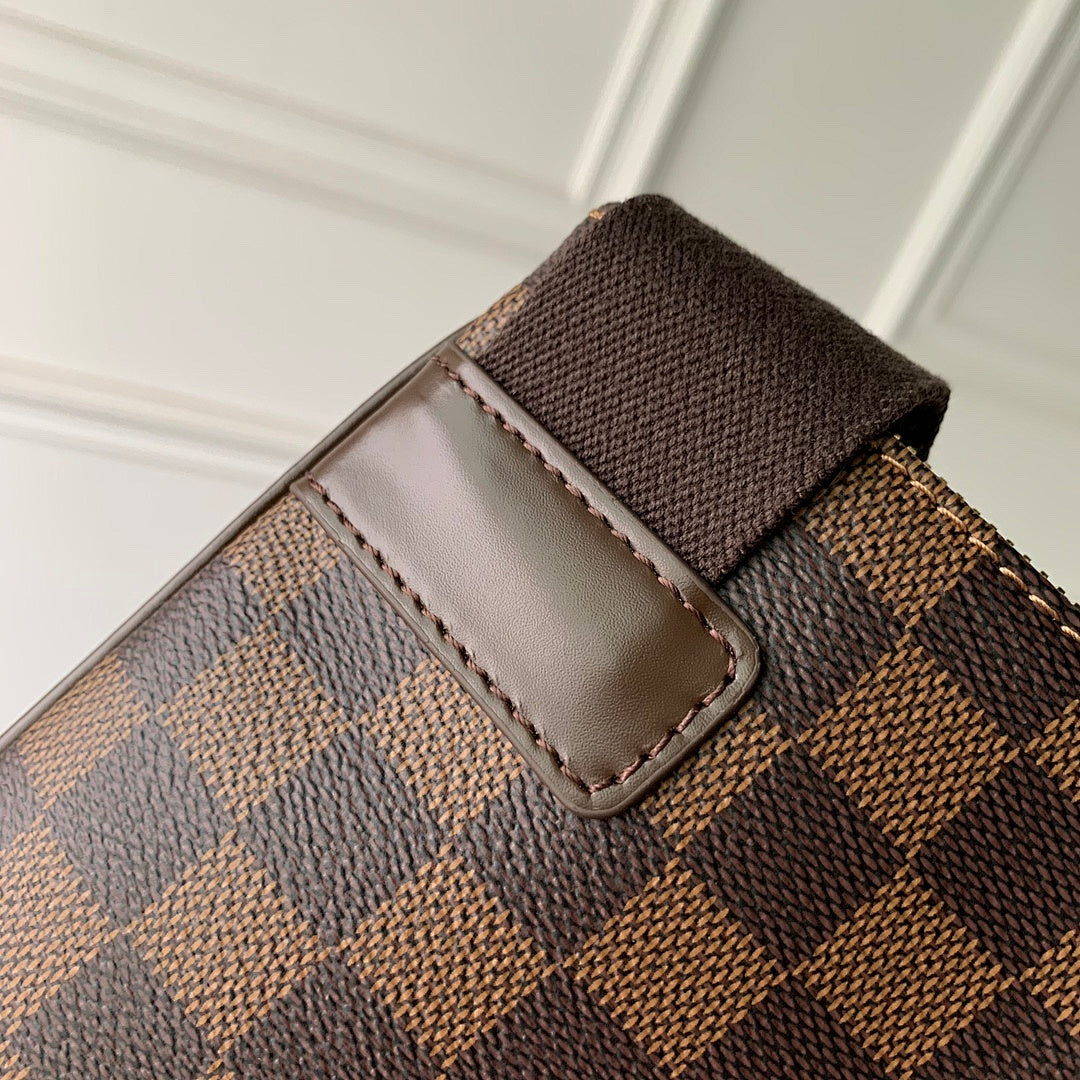 Sacoche Messenger – Réf. N51127 · Damier Ébène