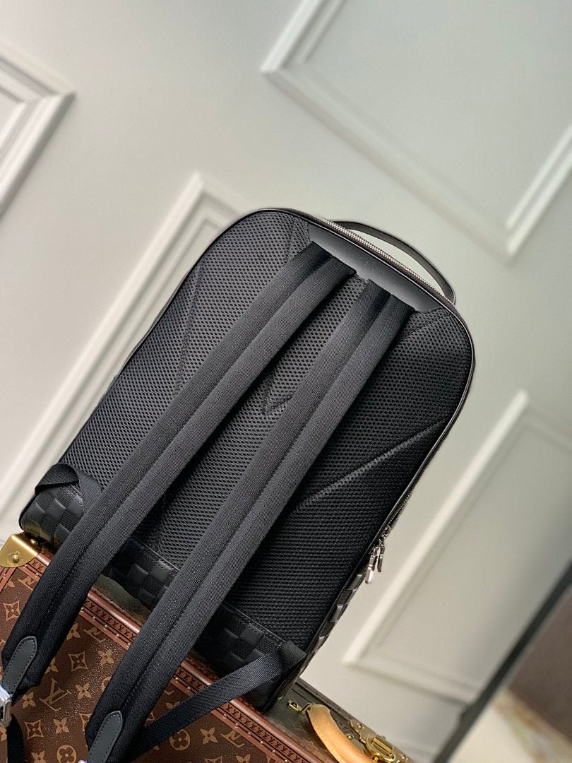 Sac à dos – Réf. N40501 · Noir Damier Embossé