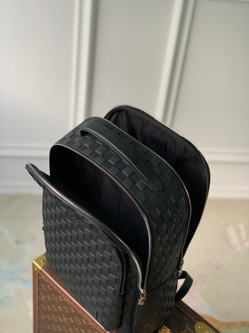 Sac à dos – Réf. N40501 · Noir Damier Embossé