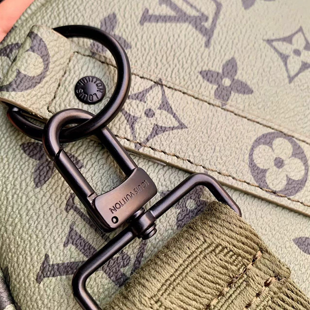 Sac de voyage Keepall – Réf. M23963 · Vert Sérigraphie