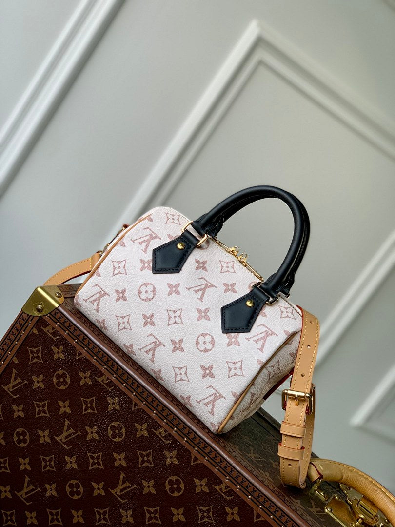 Sac à main Speedy – Réf. M46906 · Monogram Blanc