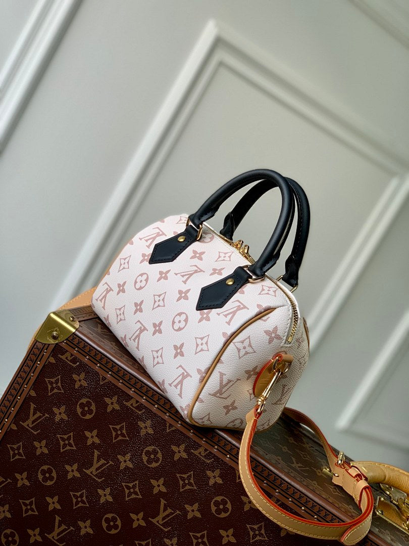 Sac à main Speedy – Réf. M46906 · Monogram Blanc