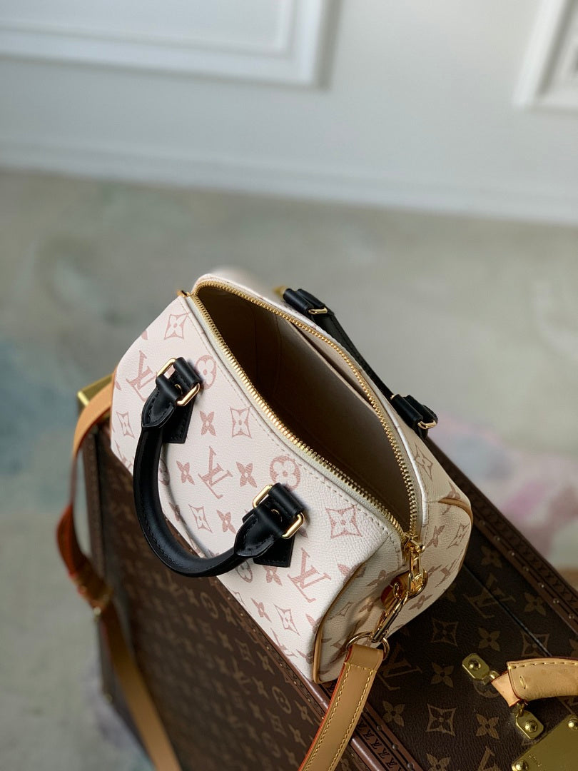 Sac à main Speedy – Réf. M46906 · Monogram Blanc