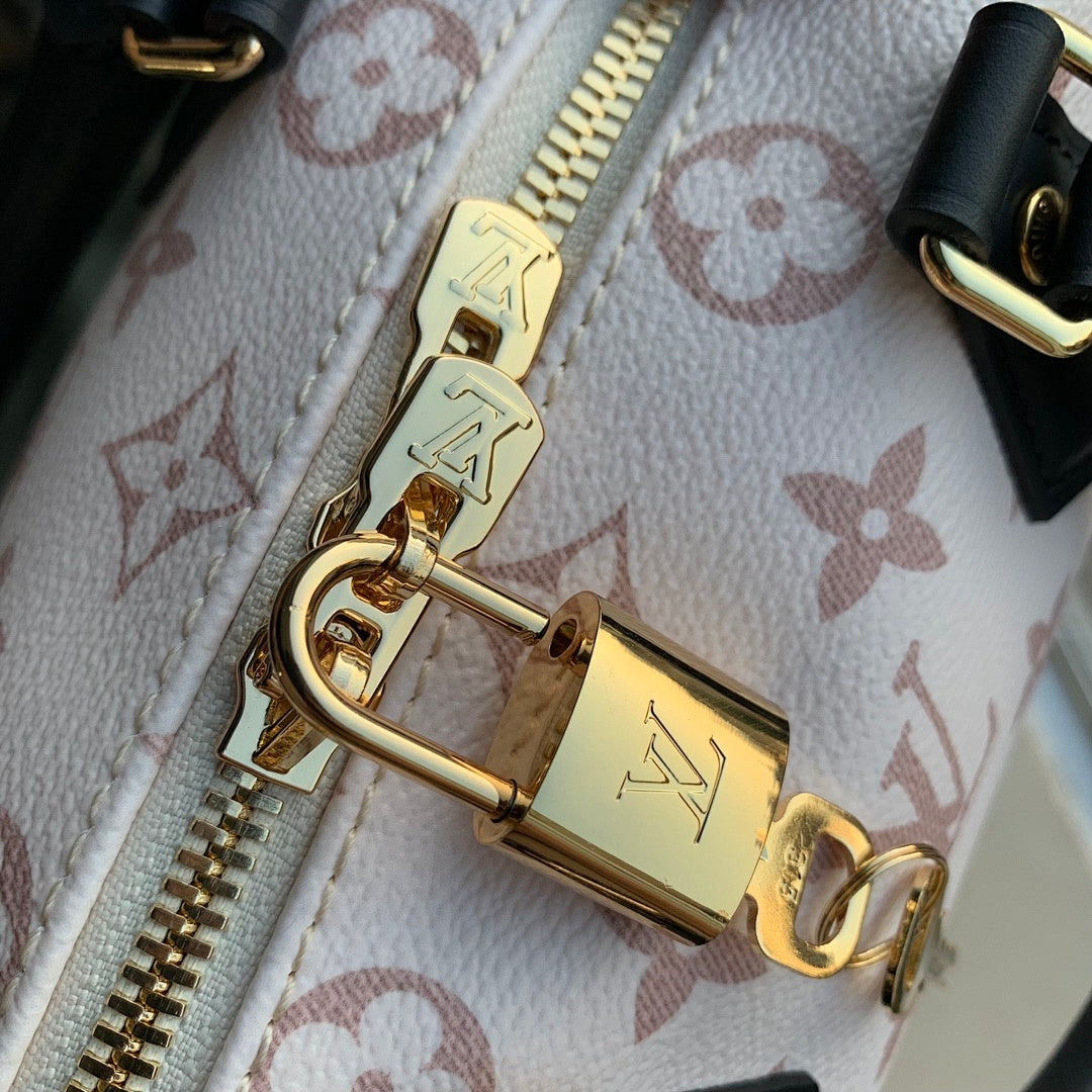 Sac à main Speedy – Réf. M46906 · Monogram Blanc