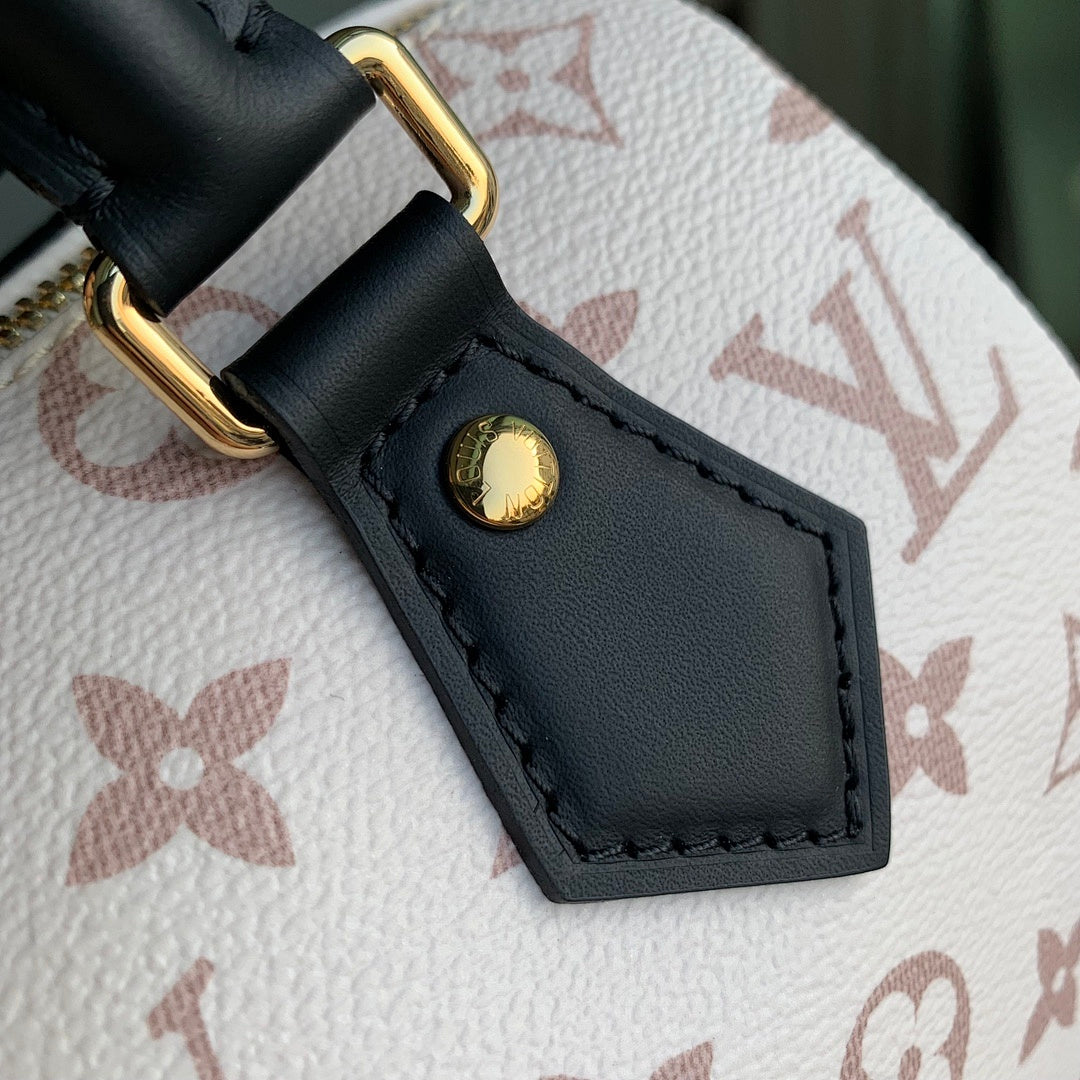 Sac à main Speedy – Réf. M46906 · Monogram Blanc