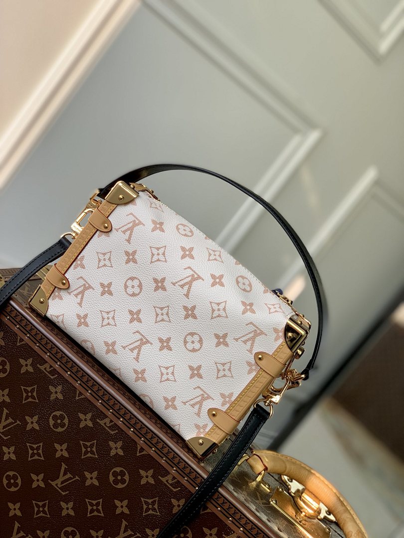 Sac à main Trunk – Réf. M46907 · Monogram Blanc