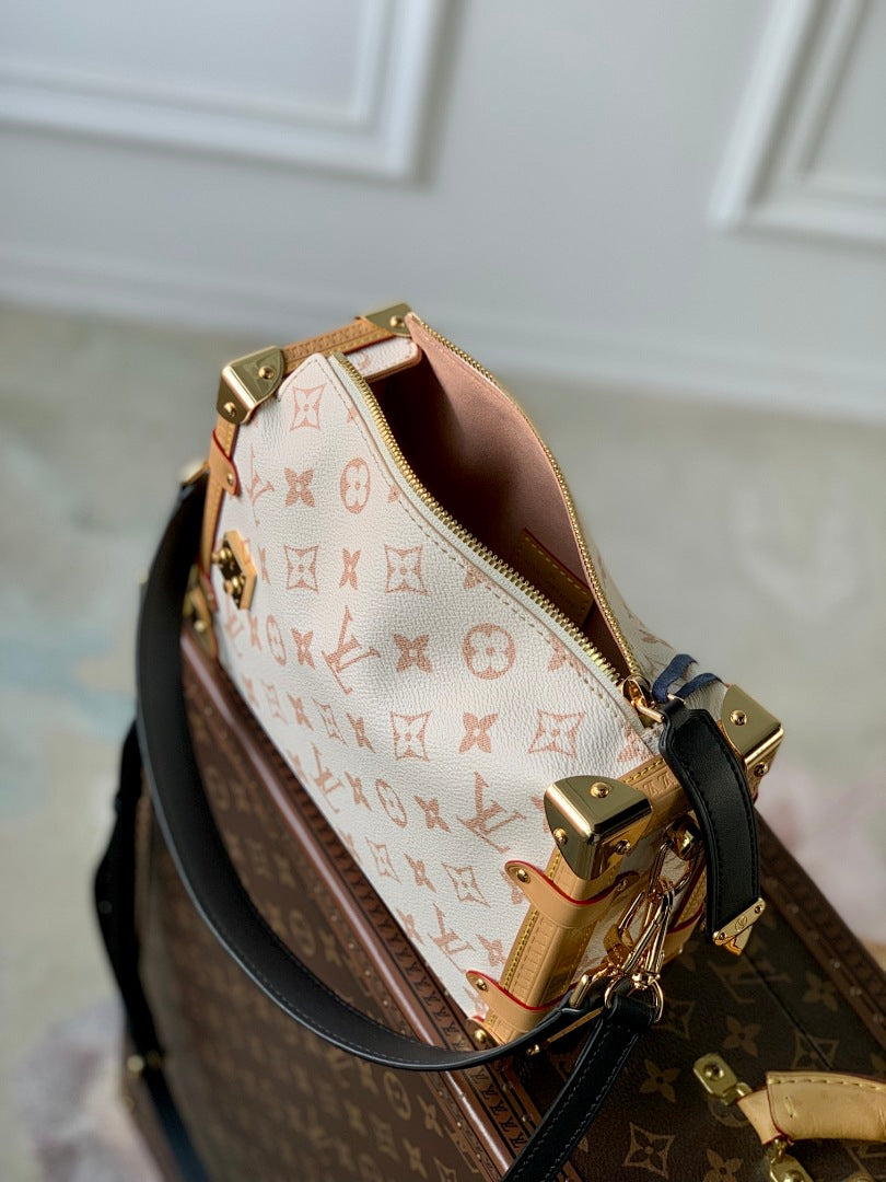 Sac à main Trunk – Réf. M46907 · Monogram Blanc