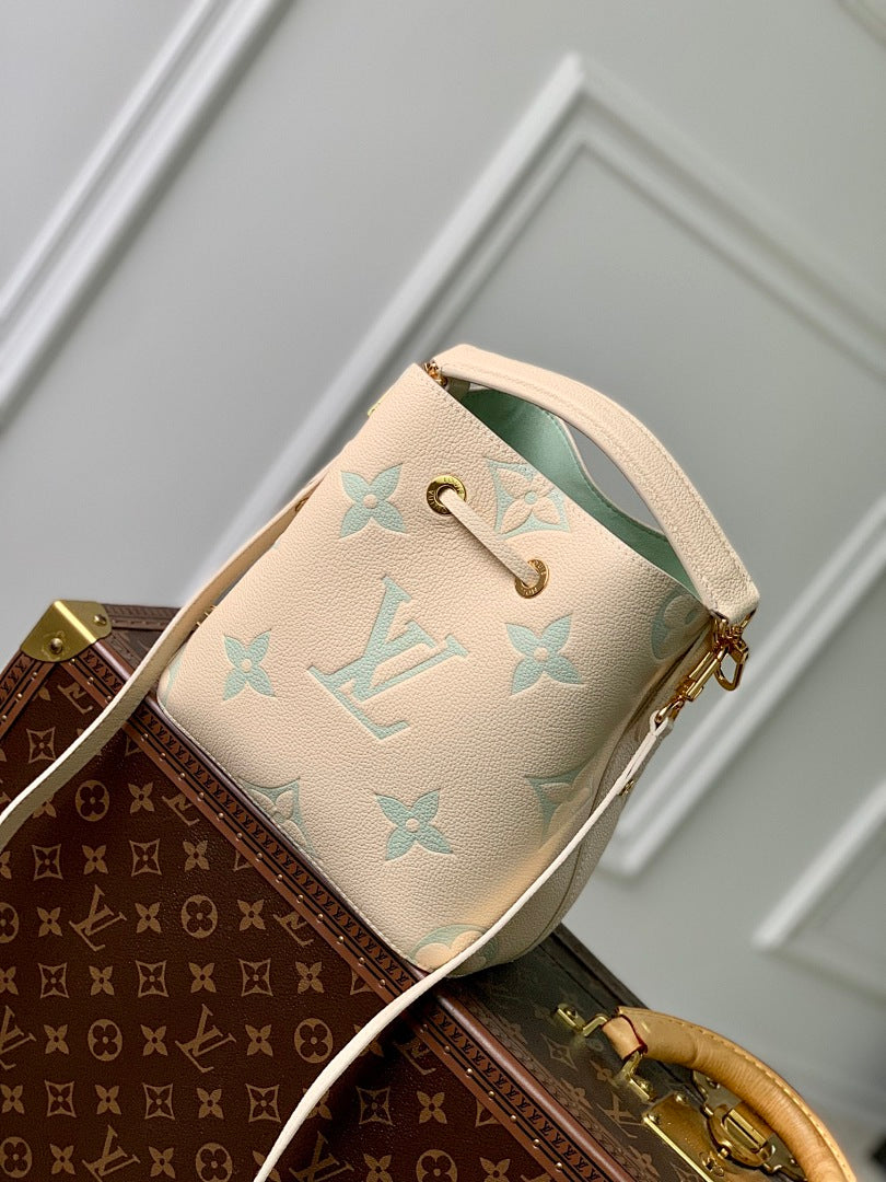 Sac à main Seau – Réf. M45709 · Sérigraphie Vert