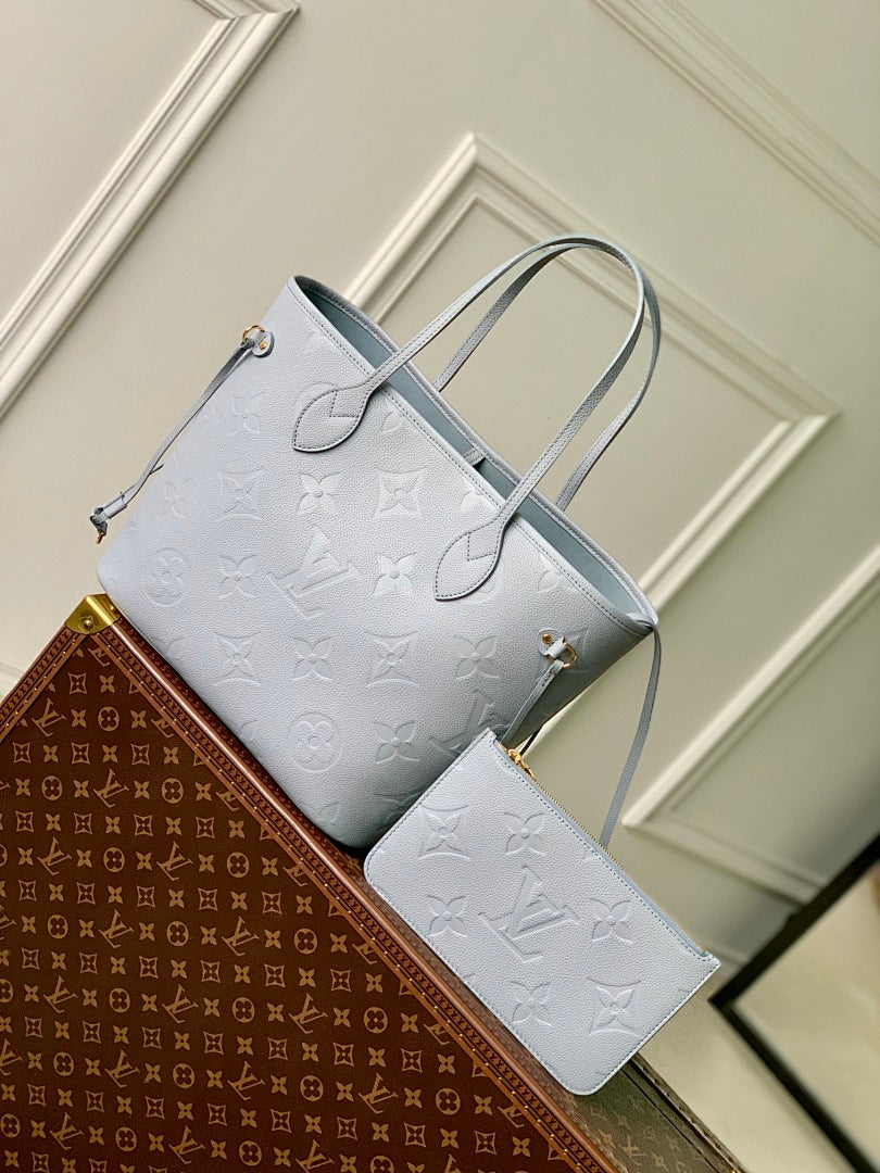 Sac à main Neverfull – Réf. M45685 · Empreinte Bleu