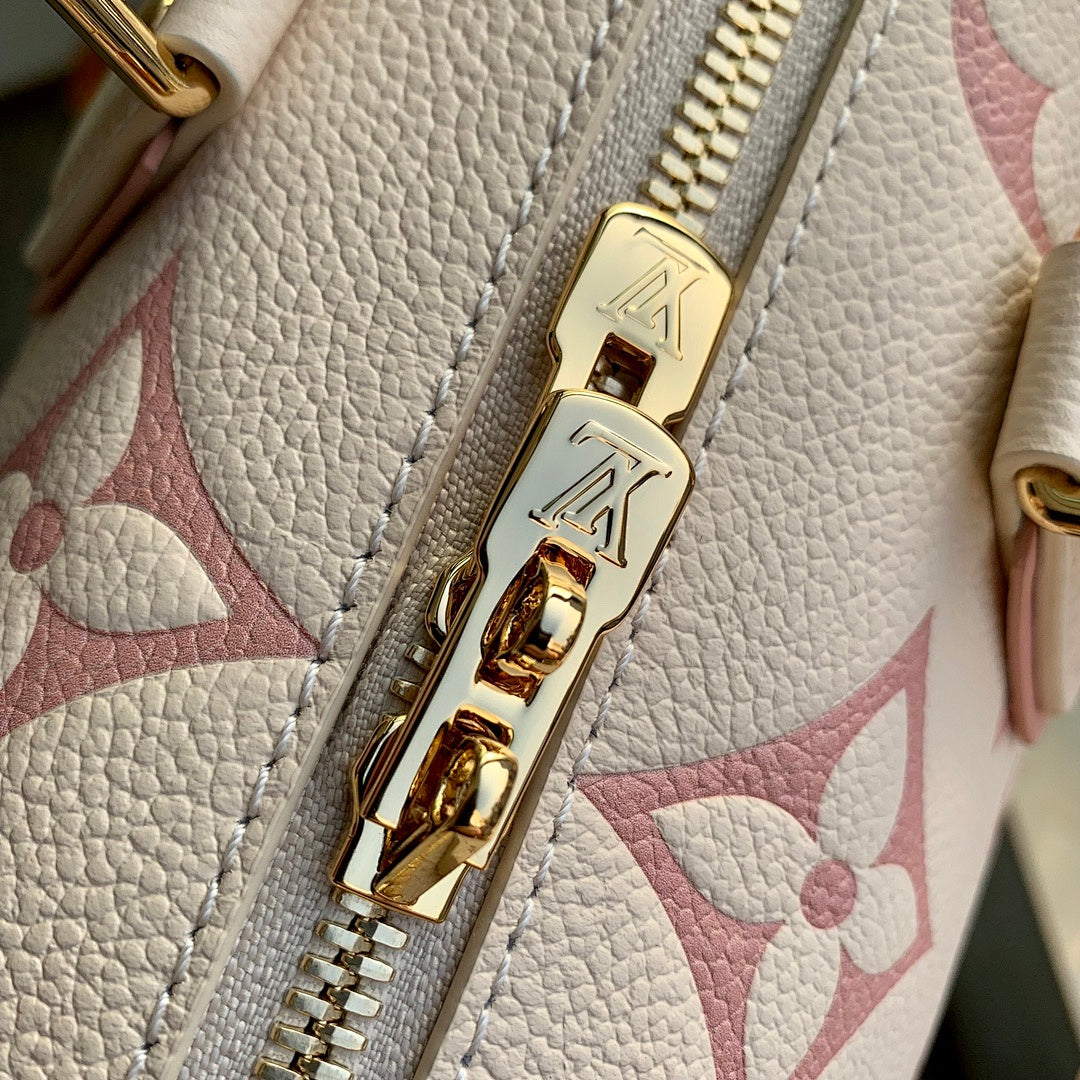 Sac à main Speedy – Réf. M46397 · Abricot Sérigraphie