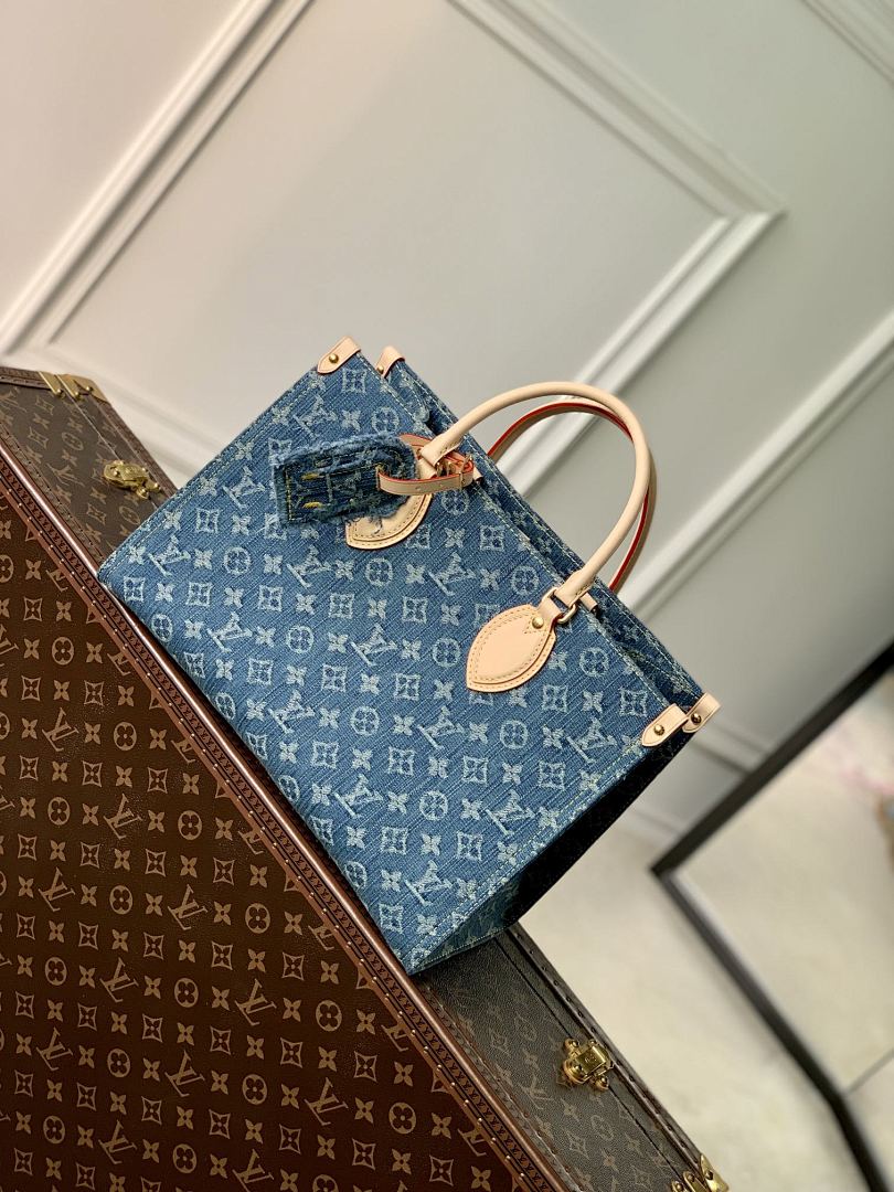 Sac à main OnTheGo – Réf. M46871 · Bleu