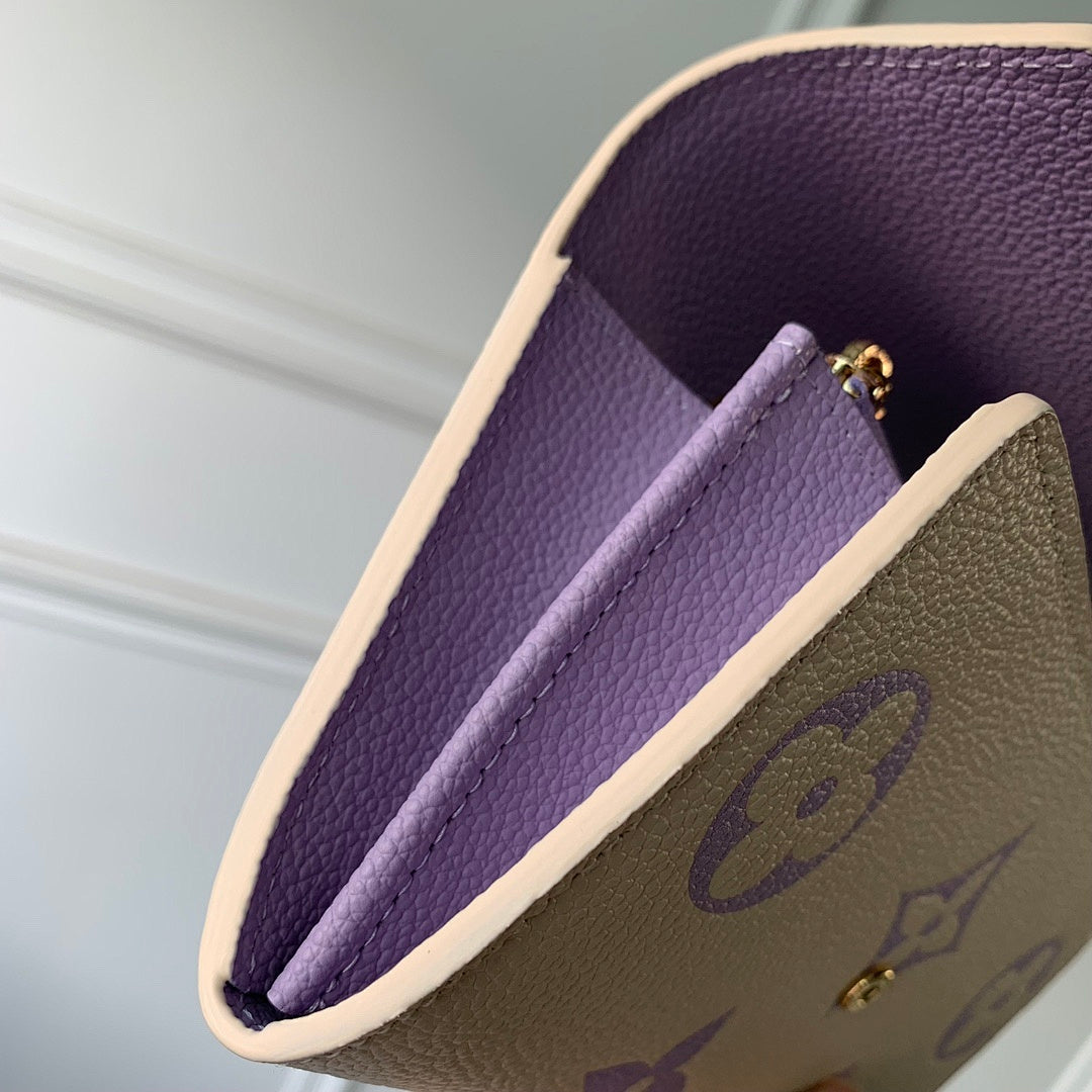 Portefeuille – Réf. M81049 · Lilas