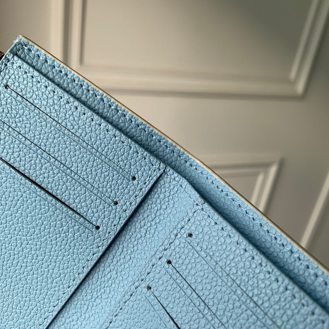 Portefeuille – Réf. M41938 · Bleu Brume