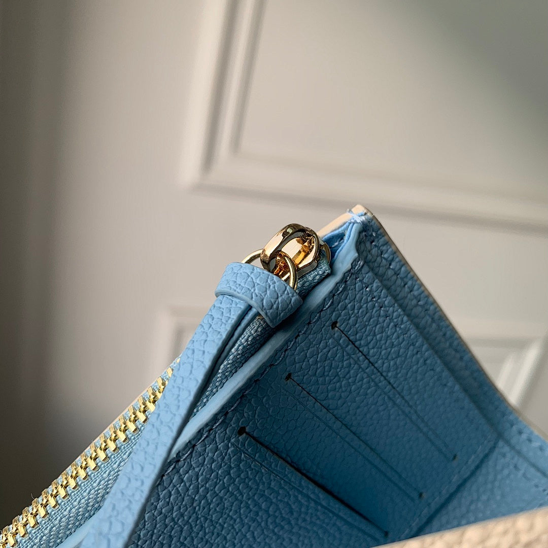 Portefeuille – Réf. M41938 · Bleu Brume