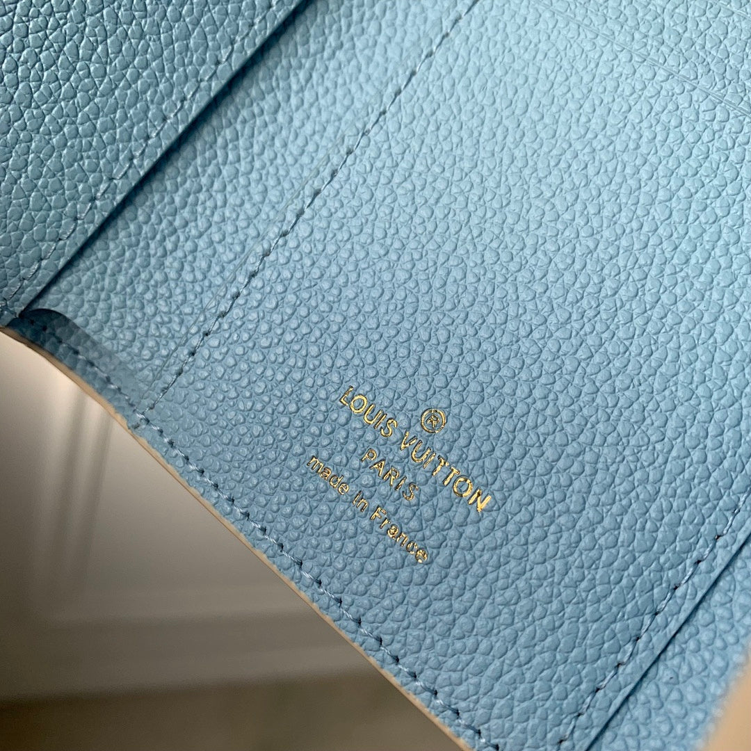 Portefeuille – Réf. M41938 · Bleu Brume