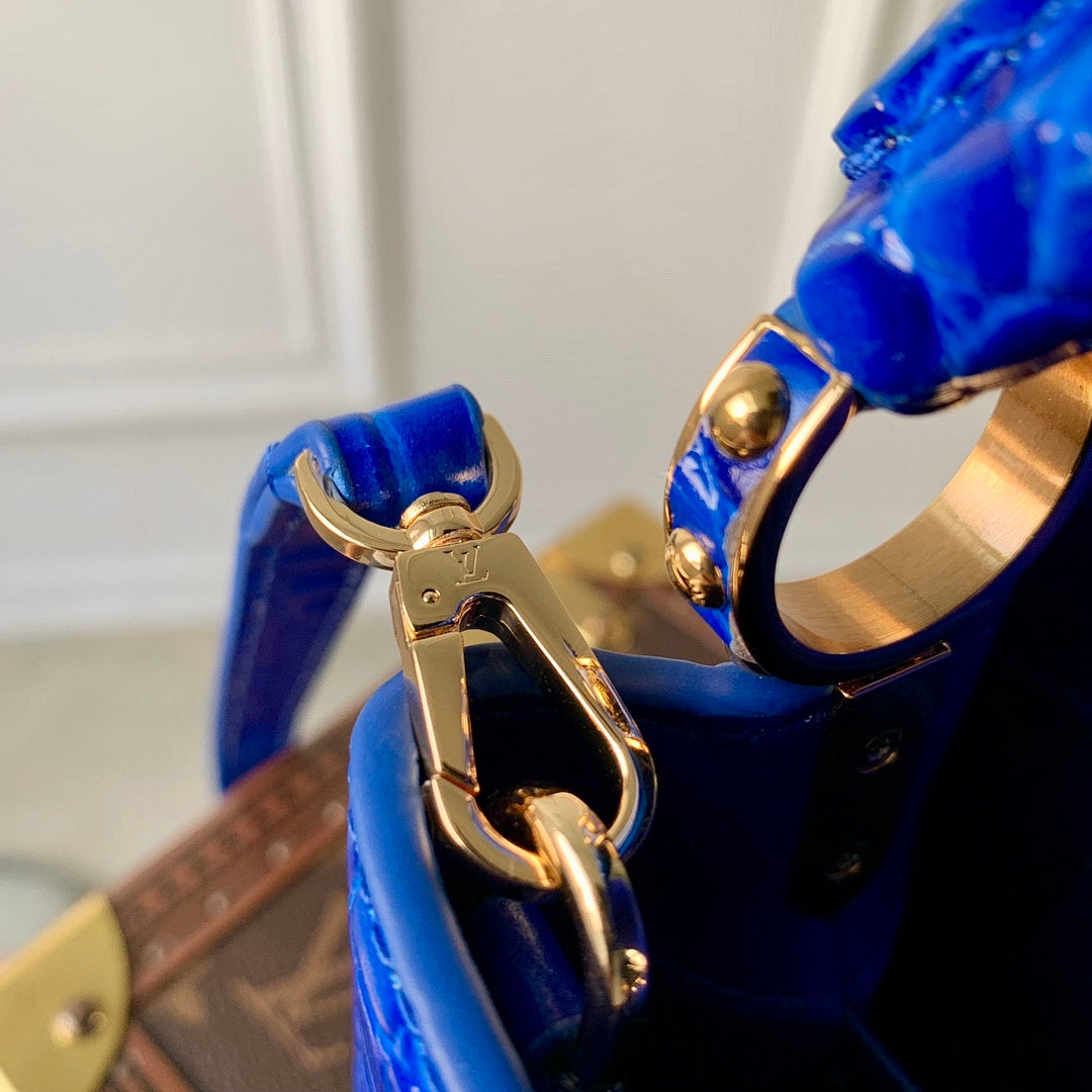 Sac à main Capucines – Réf. M48865 · Bleu