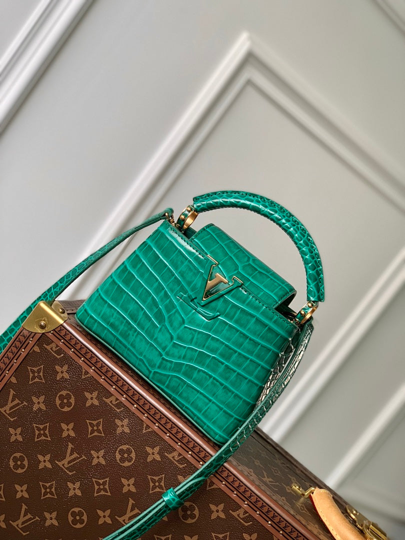Sac à main Capucines – Réf. M48865 · Vert Mini