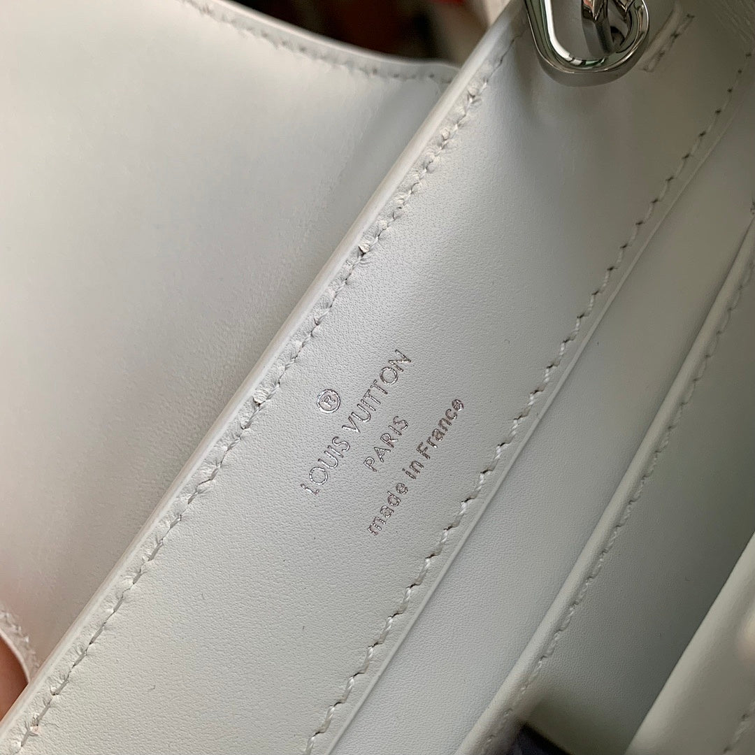 Sac à main Capucines – Réf. M48865 · Blanc Mini