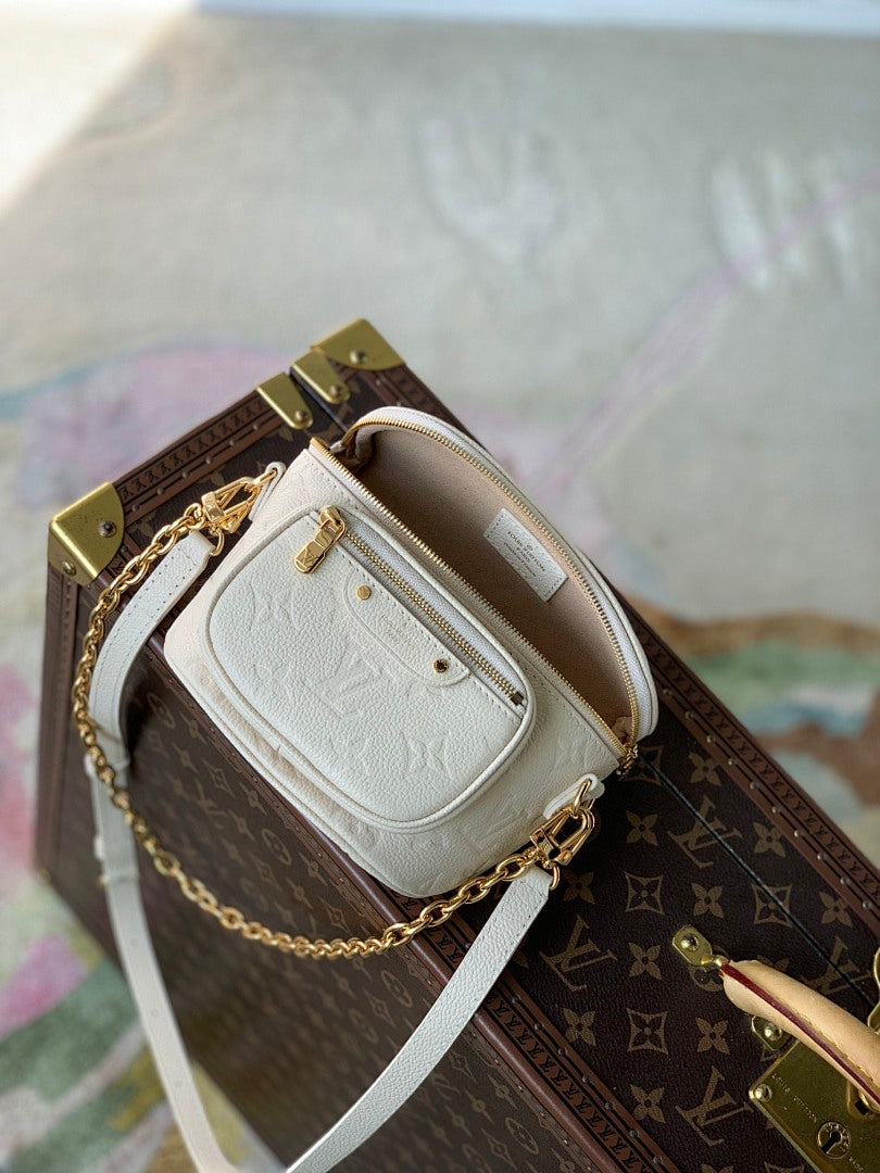 Sac à main – Réf. M82208 · Blanc Crème Empreinte