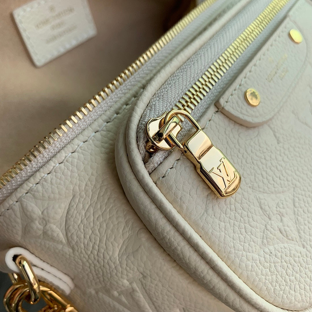 Sac à main – Réf. M82208 · Blanc Crème Empreinte