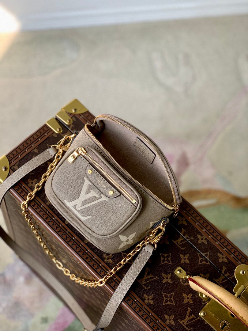 Sac à main – Réf. M82208 · Gris Sérigraphie