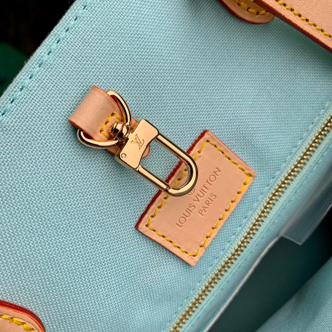 Sac à main OnTheGo – Réf. N40518 · Damier Bleu
