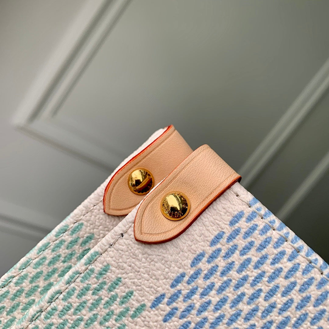 Sac à main OnTheGo – Réf. N40518 · Damier Bleu