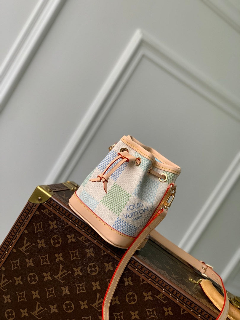 Sac à main NéoNoé – Réf. N40640 · Damier Bleu