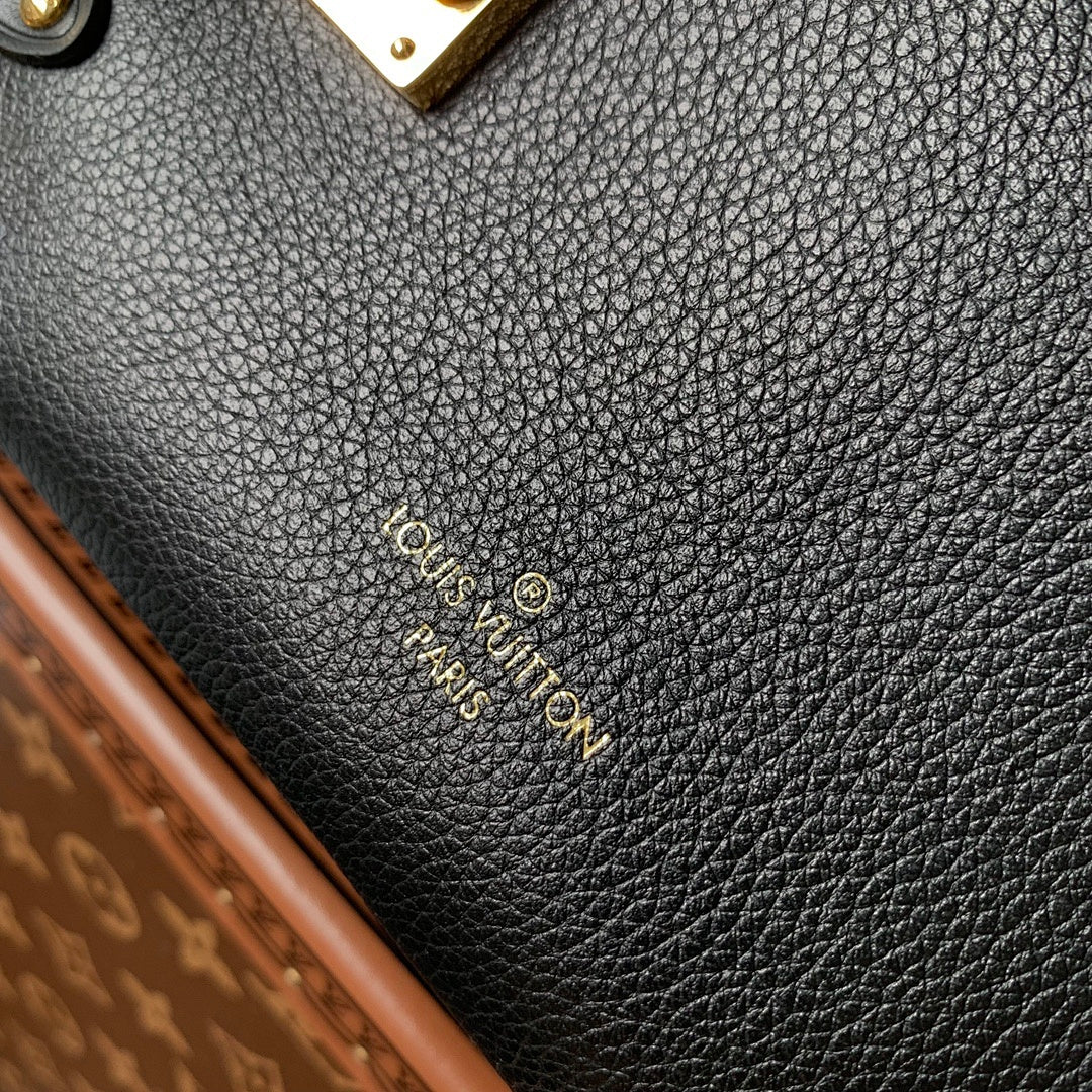 Sac à main Trunk – Réf. M23817 · Noir