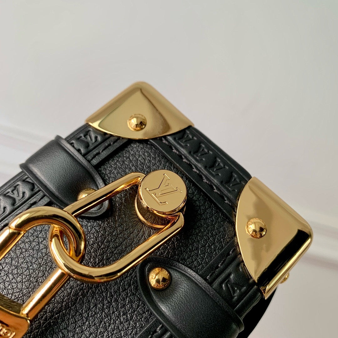 Sac à main Trunk – Réf. M23817 · Noir