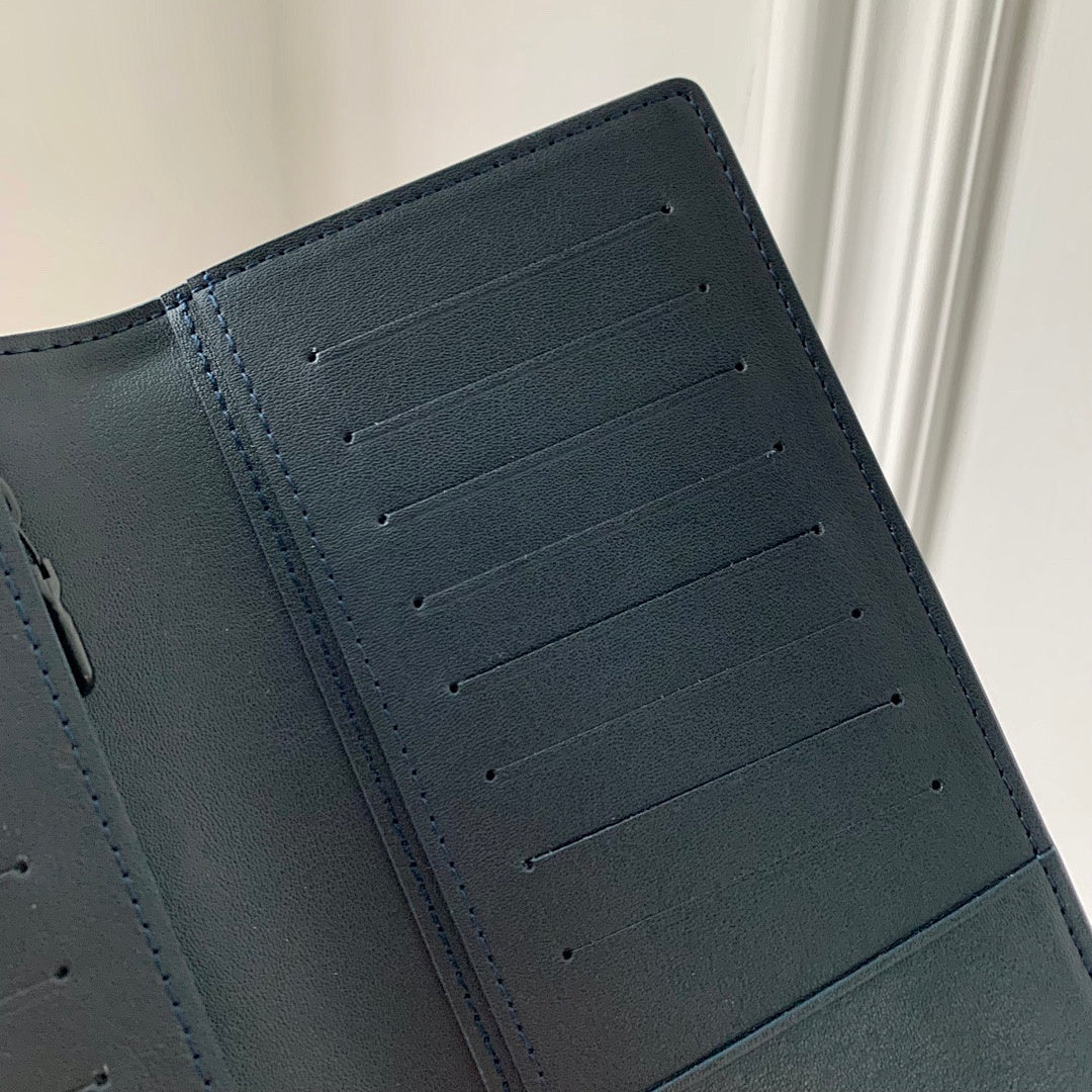 Portefeuille – Réf. M61697 · Bleu Doux
