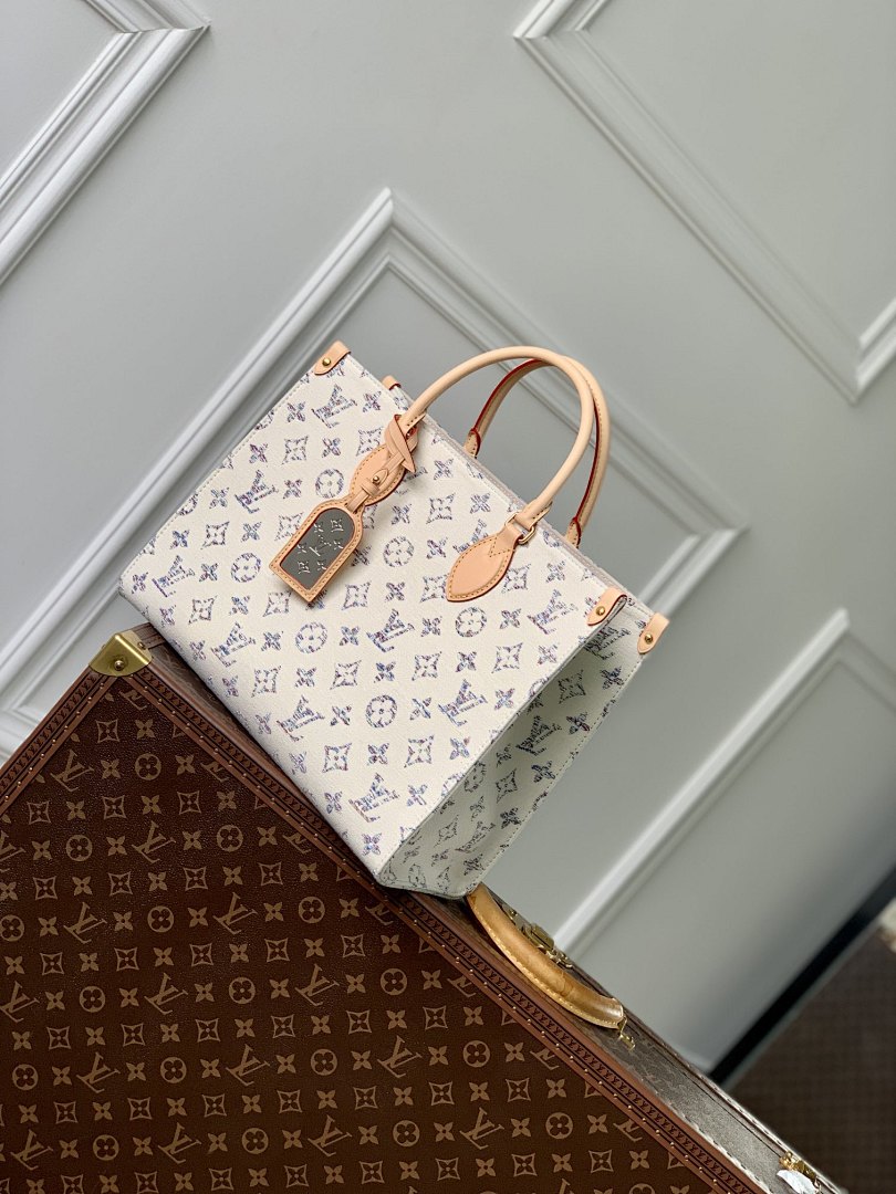 Sac à main OnTheGo – Réf. M24708 · Blanc