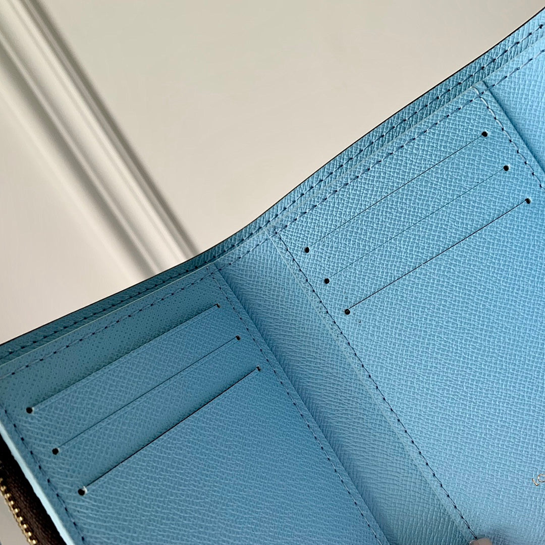 Portefeuille – Réf. M41938 · Monogram Bleu