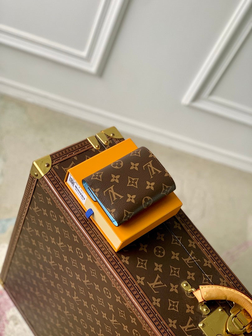 Portefeuille – Réf. M41938 · Monogram Bleu