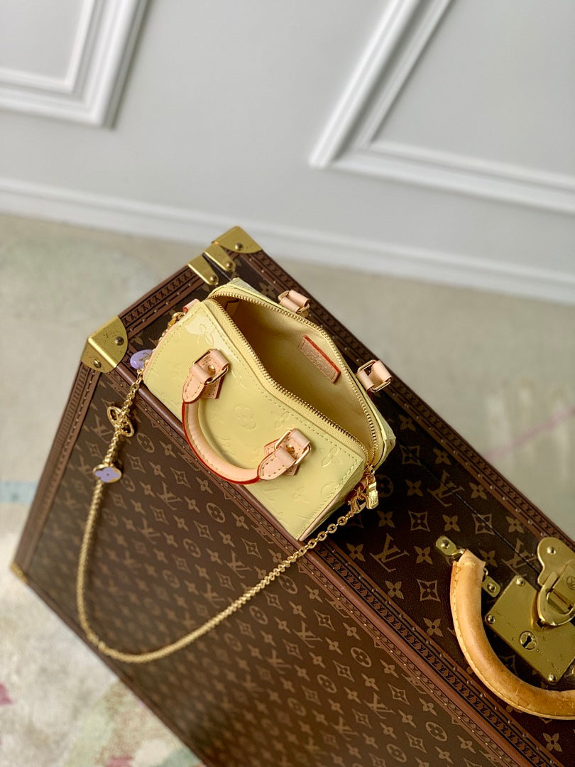 Sac à main Speedy – Réf. M83000 · Jaune