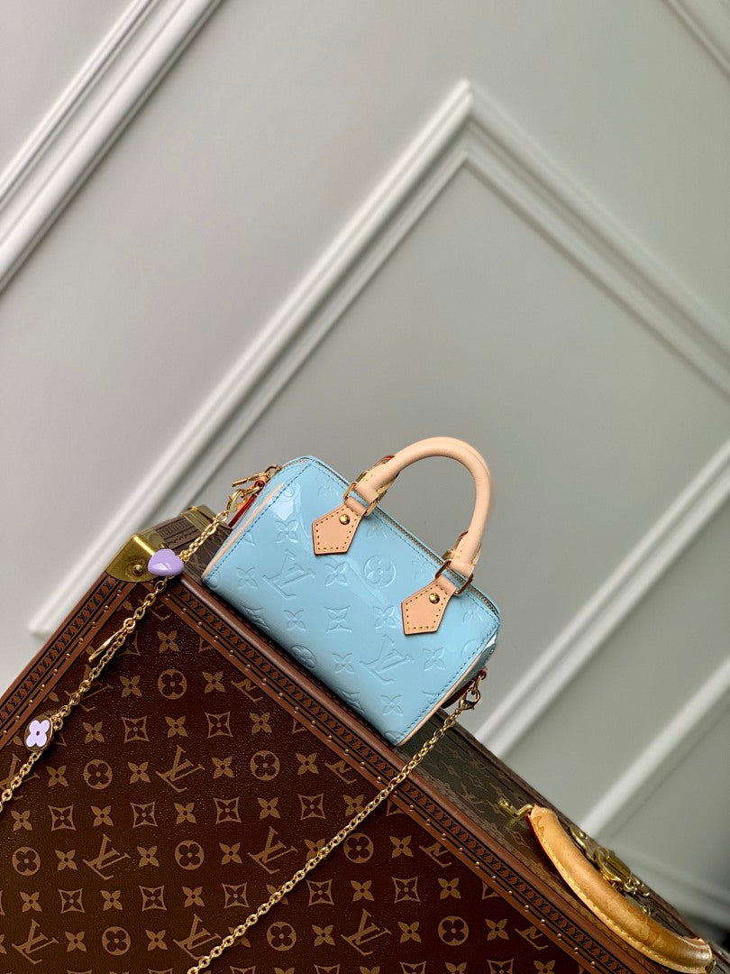 Sac à main Speedy – Réf. M83000 · Bleu