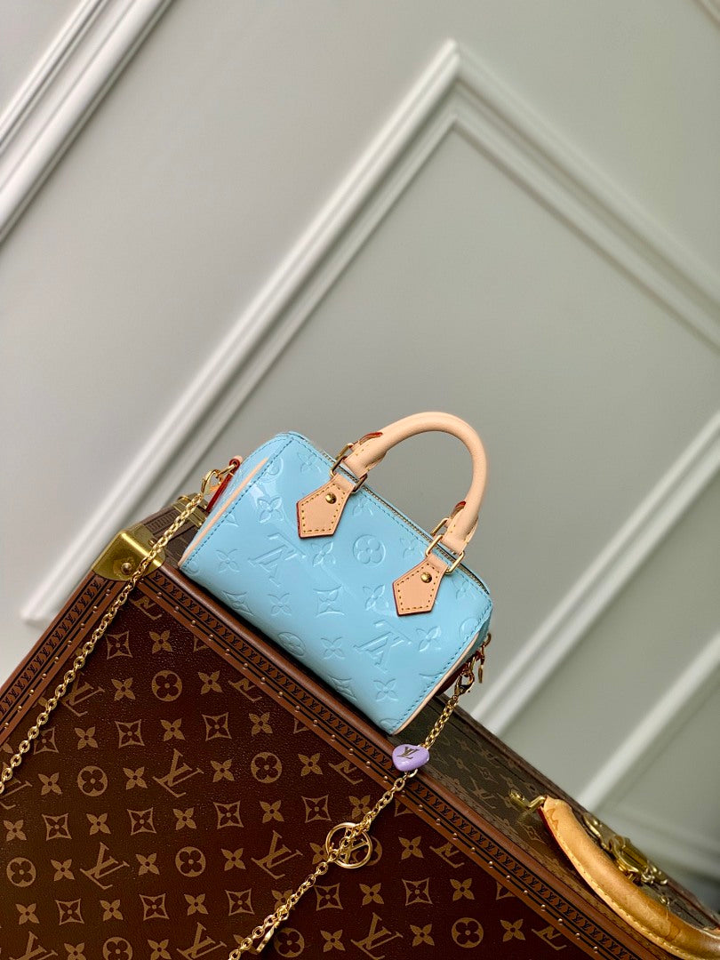 Sac à main Speedy – Réf. M83000 · Bleu