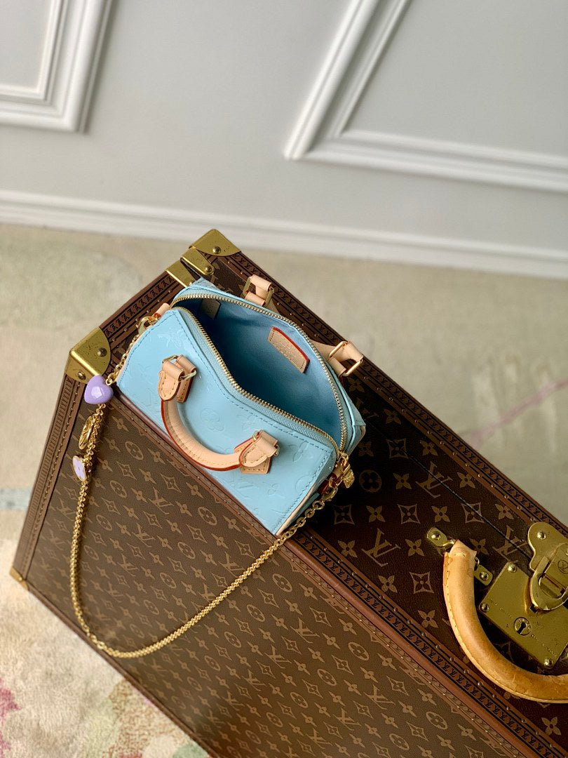 Sac à main Speedy – Réf. M83000 · Bleu