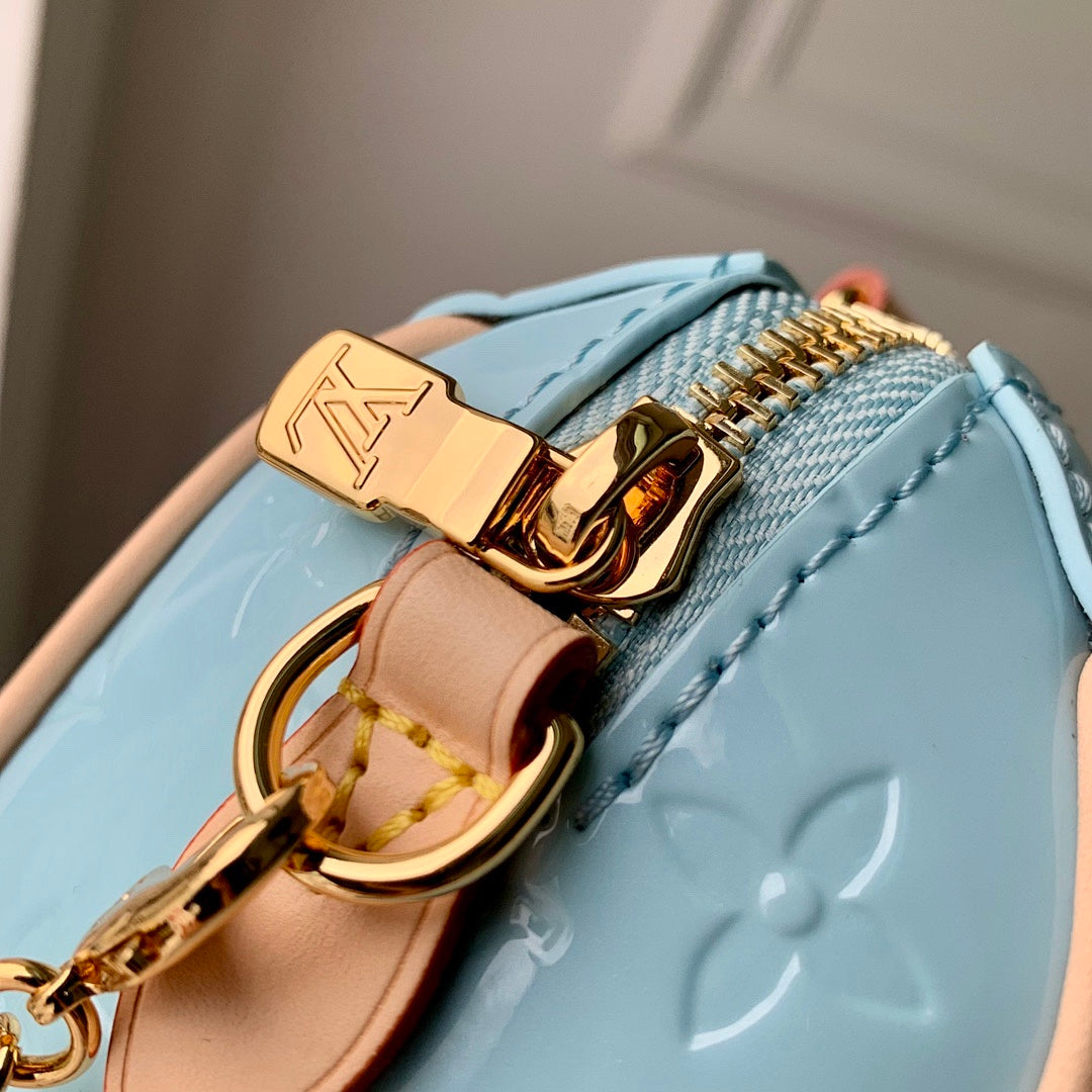 Sac à main Speedy – Réf. M83000 · Bleu