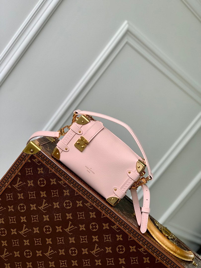 Sac à main Trunk – Réf. M23817 · Rose