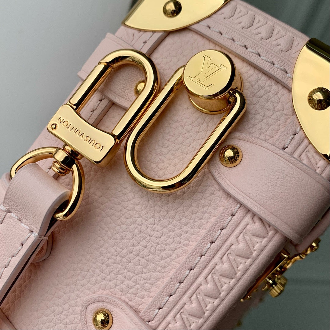 Sac à main Trunk – Réf. M23817 · Rose