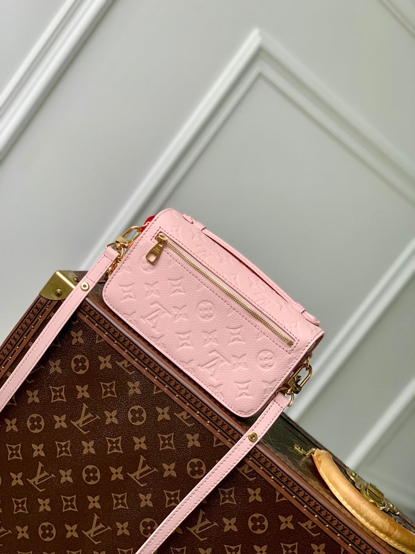 Sac à main Petite Malle – Réf. 22942 · Rose